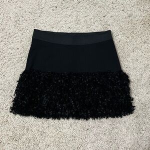 Jessica Simpson feather skirt